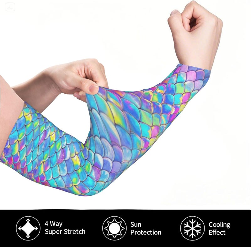 oyebn Arm Sleeves Outdoor Garden Sports Cooling Sun Sleeve for Women Men Farm - Image 3